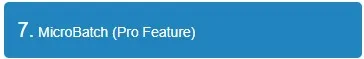 Screenshot of CloudResearch's MTurk Toolkit interface showing where to enable the MicroBatch feature during study setup to mitigate time of day bias