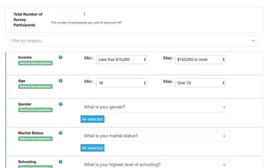 MTurk solution