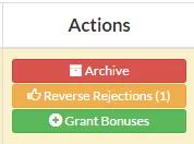 Reverse Rejections