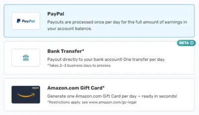 Cash Out Step 2