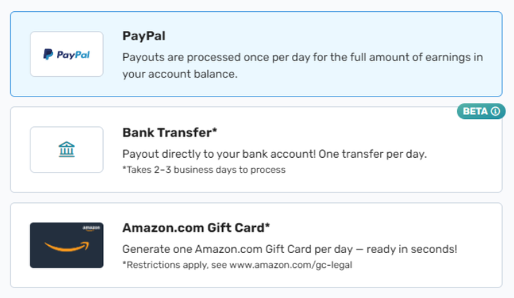 Cash Out Step 2