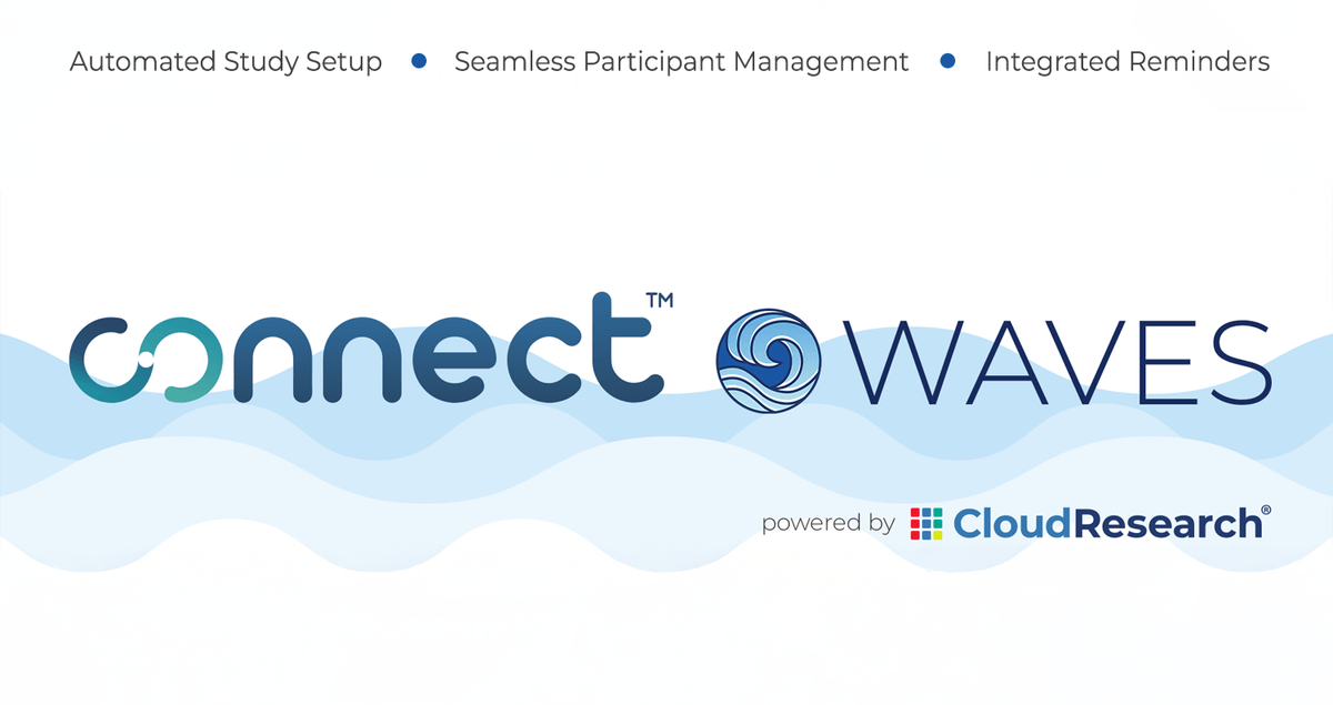 Introducing Waves: A Better Way to Conduct Longitudinal and Daily Diary Studies on Connect