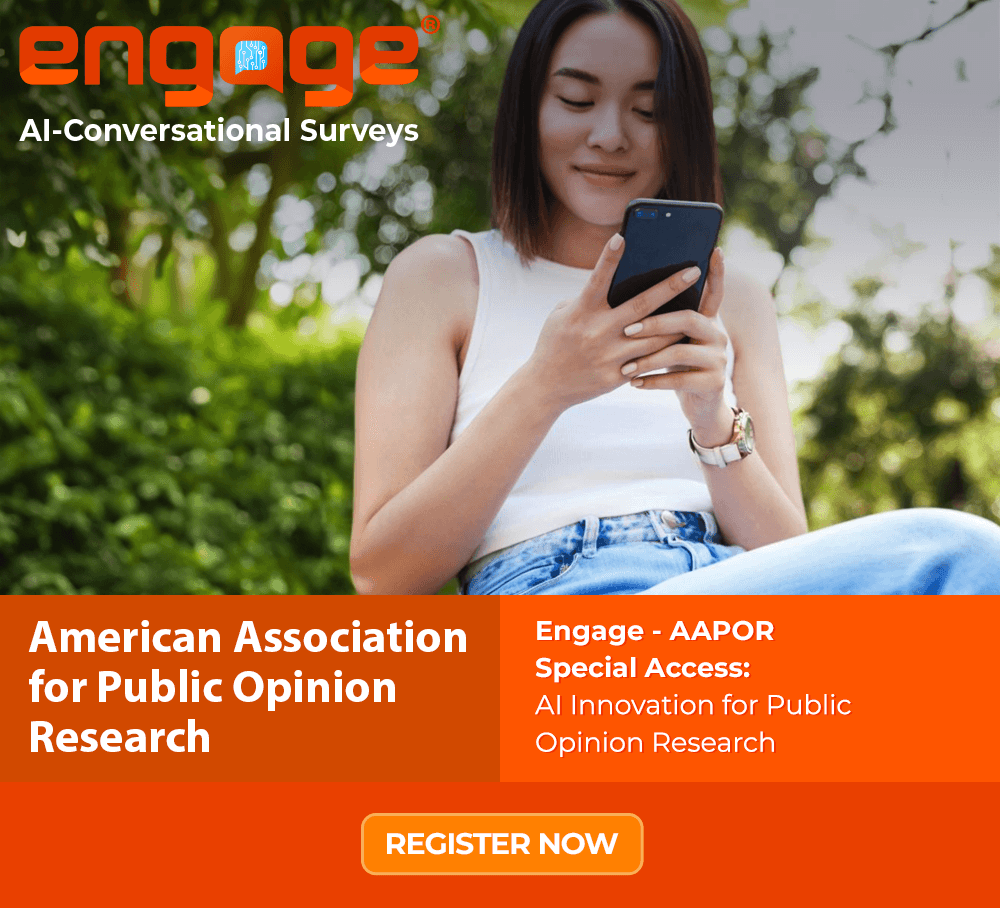Engage AAPOR Banner Mobile