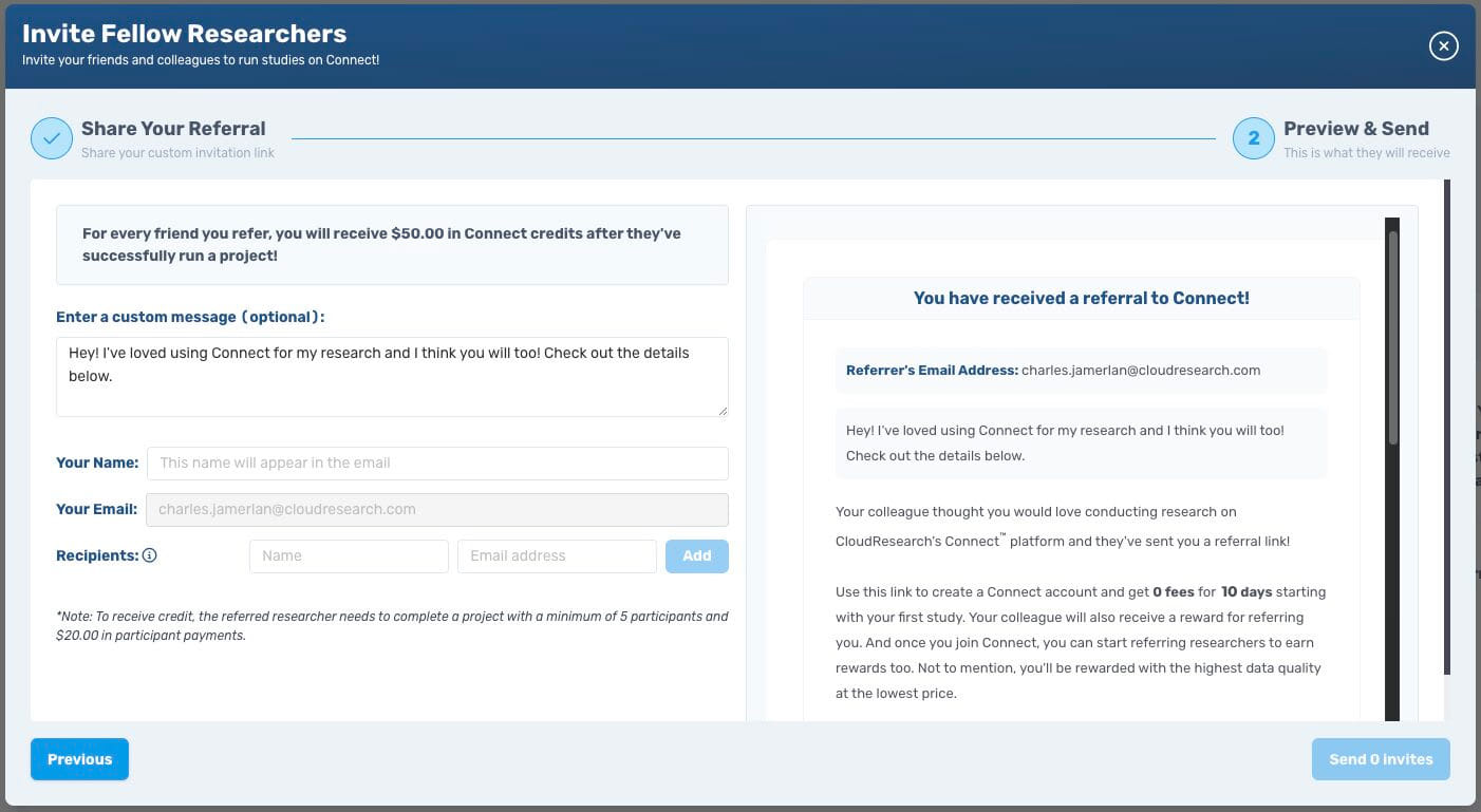 Referral Step 2